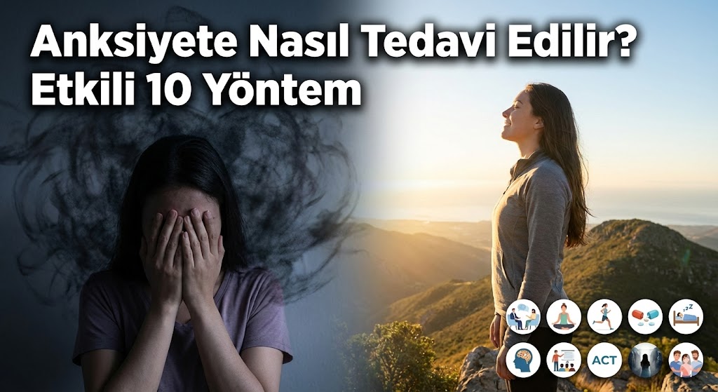 Anksiyete Nasıl Tedavi Edilir? Etkili 10 Yöntem
